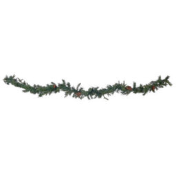 Beliani Christmas Garland Led Kamerun 270 Cm Green - thumbnail 1