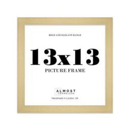 "14X14"" Turquoise Picture Frame - 14X14"" Square Frame With 13X13"" Mount For 14X14""/13X13"" Pictures Vintage Style Thin Edge, 1 Pack"