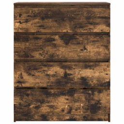 Berkfield Sideboard Smoked Oak 80X35X99 Cm Engineered Wood - thumbnail 6