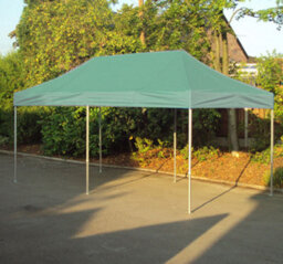 Crocodile Trading 3M X 6M Trader-Max 30 Commercial Instant Shelter Pop Up Gazebos Frame & Canopy - Green - thumbnail 4