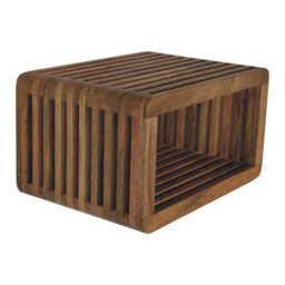 Wyld Haus Mantua Mango Wood Wall-Mounted Bedside Table D35 X H25 X W45Cm - thumbnail 6