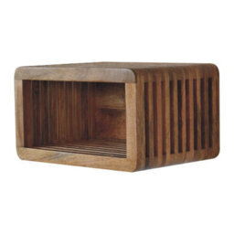 Wyld Haus Mantua Mango Wood Wall-Mounted Bedside Table D35 X H25 X W45Cm - thumbnail 4