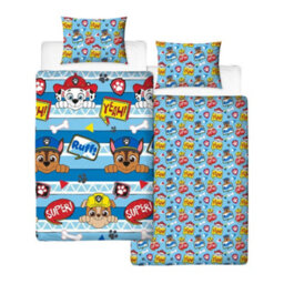Paw Patrol Peek Boys Reversible Duvet Set Multicoloured (Single) - thumbnail 1