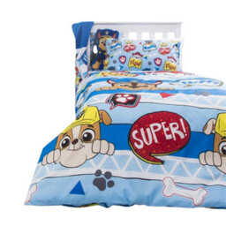 Paw Patrol Peek Boys Reversible Duvet Set Multicoloured (Single) - thumbnail 4