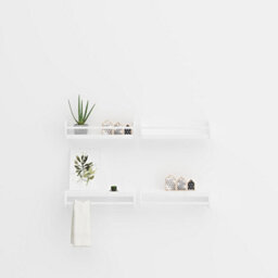 Xample Set Of 4 Wooden Floating Shelves For Wall, Multi-Purpose Wall Mounted Shelf For Bedroom, Bathroom, Kitchen, Living Room & Plants - thumbnail 4