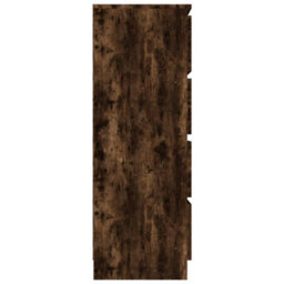 Vidaxl Sideboard Smoked Oak 60X35X98.5 Cm Engineered Wood - thumbnail 7