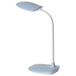Beliani Blue Office Desk Lamp - Adjustable Arm, Stepless Dimmer, 3 Cct Modes, Touch Control - thumbnail 8
