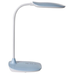 Beliani Blue Office Desk Lamp - Adjustable Arm, Stepless Dimmer, 3 Cct Modes, Touch Control - thumbnail 3