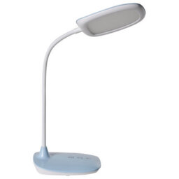Beliani Blue Office Desk Lamp - Adjustable Arm, Stepless Dimmer, 3 Cct Modes, Touch Control - thumbnail 5