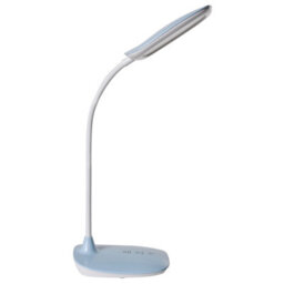 Beliani Blue Office Desk Lamp - Adjustable Arm, Stepless Dimmer, 3 Cct Modes, Touch Control - thumbnail 4