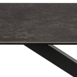 Furniture To Go Heaven Dining Table In Ceramic  Black Top (L) 160Cm Seats Up To 6 - thumbnail 5
