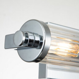 Luminosa Lighting Luminosa Kichler Azores Bathroom Wall Lamp Polished Chrome, Ip44 - thumbnail 2
