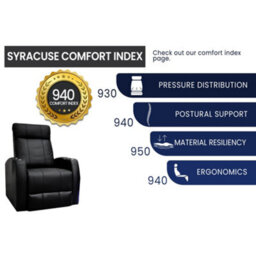 Valencia Syracuse Home Cinema Seating Row Of 5 Loveseat Left Black Top Grain Leather Usb Charger Led Cup Holders - thumbnail 5