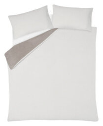Smart Living Luxury Super Soft & Reversible Teddy Fleece Duvet Cover And Pillowcase - thumbnail 7