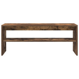 Berkfield Tv Cabinet Smoked Oak 100X40X40 Cm Engineered Wood - thumbnail 5