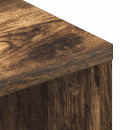 Berkfield Tv Cabinet Smoked Oak 100X40X40 Cm Engineered Wood - thumbnail 8