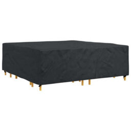 Walplus Outdoor Furniture Cover Black 235 X 235 X 70 Cm 600D - thumbnail 3