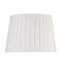 Lighting Supermarket Bergen Slimline Antique Brass Candlestick Table Lamp With Ivory Pleated Shade - thumbnail 4