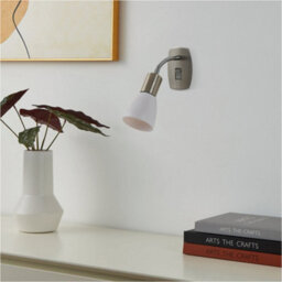 Loops 2 Pack Sleek Modern Satin Nickel And Chrome Led Wall Light For Indoor Spaces - thumbnail 6