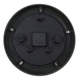 Stonegate Wall Clock & Thermometer 14  Slate Effect Outside-In By Smart Garden - thumbnail 3