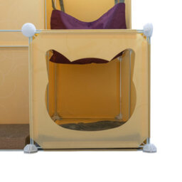 Cost Wise Cat Got The Cream House/tower,design & Build Feline Fun+Scratcher+Hammock+Blanket - thumbnail 2