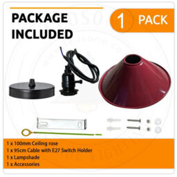 E27 Pendant Lights Height Adjustable With Switch Celing Hanging Light For Living Room Dining Room Bedroom Coffee Bar Kitchen - thumbnail 7
