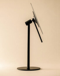 Cosmic Magnifying Mirror, Freestanding, X5, 17Cm Diameter, Chrome, Stainless Steel, Architect Collection - thumbnail 2