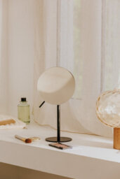 Cosmic Magnifying Mirror, Freestanding, X5, 17Cm Diameter, Chrome, Stainless Steel, Architect Collection - thumbnail 5
