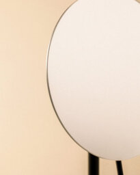 Cosmic Magnifying Mirror, Freestanding, X5, 17Cm Diameter, Chrome, Stainless Steel, Architect Collection - thumbnail 3