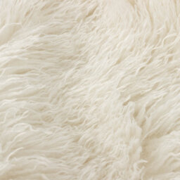 furn. Furn Rowan Faux Fur Cushion Cover, Ecru, 50 X 50Cm - thumbnail 5