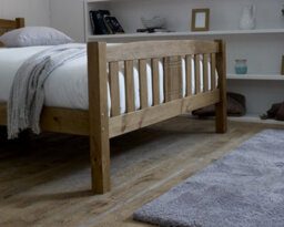 Save On Goods UK 5Ft King Size Antique Honey Pine,bed Frame Wood,wooden,solid Slatts - thumbnail 4