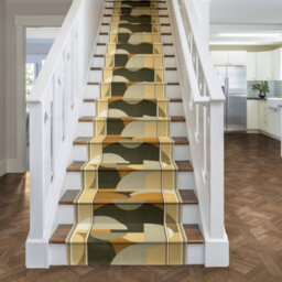 Malis Stair Runner - Hardwearing, Non-Slip & Durable Carpet For Stairs & Staircases, Multiple Lengths - thumbnail 3