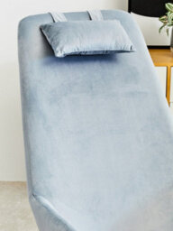 Orsina Easy To Clean Blue Velvet Rocking Chair,  Versatile Velvet Accent Chair, High-Back & Comfy Armchair - thumbnail 5