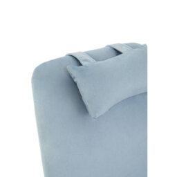 Orsina Easy To Clean Blue Velvet Rocking Chair,  Versatile Velvet Accent Chair, High-Back & Comfy Armchair - thumbnail 8