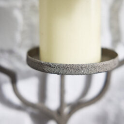 Dibor Moroccan Style Wall Mounted Candle Sconce Grey Pillar Candle Tea Light Votive Candle Holder Lantern Bedroom Hallway Decor - thumbnail 5
