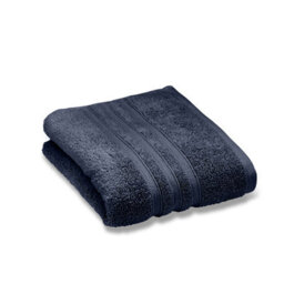 Catherine Lansfield Zero Twist Cotton Hand Towel Navy Blue - thumbnail 5