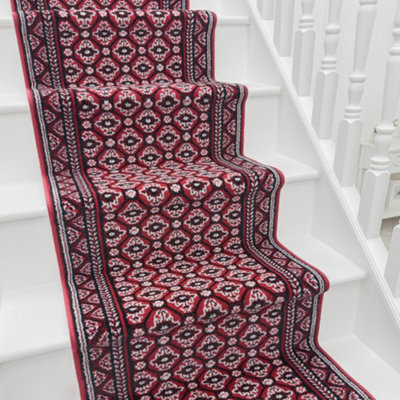 Heriz Stair Runner - Soft & Durable Carpet Runner For Stairs & Staircases, Multiple Lengths - image 1