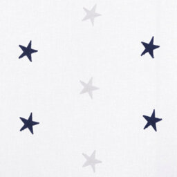 Deconovo Linen Look Embroidered Voile Curtains Star Pattern Sheer Curtains For Livingroom 55 X 54 Inch Navy Blue Two Panels - thumbnail 2