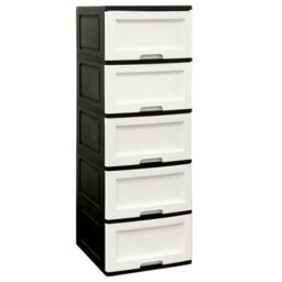 Abbaware Large 5 Drawer Chest Of Drawers, Anti-Drop Drawer Design For Home Storage - thumbnail 1