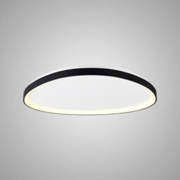 Luminosa Lighting Luminosa Niseko Triangular Ceiling 61Cm 48W Led, 3000K, 2900Lm, Black, 3Yrs Warranty - thumbnail 2