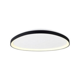 Luminosa Lighting Luminosa Niseko Triangular Ceiling 61Cm 48W Led, 3000K, 2900Lm, Black, 3Yrs Warranty - thumbnail 1