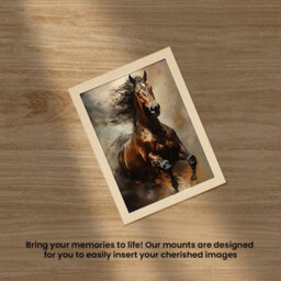 Ak Frames 80X60Cm Ivory Picture Mounts To Fit 70X50Cm Aperture Size - Mount Board Only (No Frame Included) - thumbnail 5