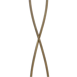 Luminosa Lighting Luminosa Alaska Floor Light G9 2 Light G9, Antique Brass, Not Led/cfl Compatible - thumbnail 4