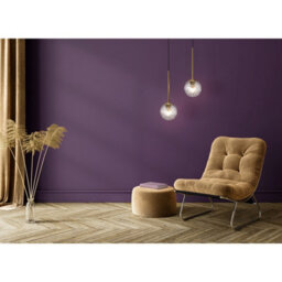 Luminosa Lighting Luminosa Maytoni Ligero Modern Globe Pendant Ceiling Light Brass E27 - thumbnail 2