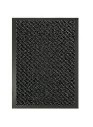 Heavy Duty Indoor & Outdoor Rubber Non-Slip Absorbent Barrier Mat - Charcoal 120 X 180 Cm - thumbnail 1
