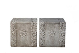 Pair Of Daisy Design Garden Seats / Garden Benches - thumbnail 6