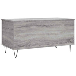 Berkfield Modern Coffee Table Grey Sonoma 90X44.5X45 Cm Engineered Wood - thumbnail 5