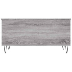 Berkfield Modern Coffee Table Grey Sonoma 90X44.5X45 Cm Engineered Wood - thumbnail 6