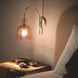 Edit Baudelaire Glass Wall Light Red - thumbnail 4