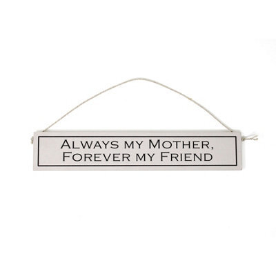 Wit With Wisdom Grey Witty Quote Wooden Hanging Sign - Mother - image 1